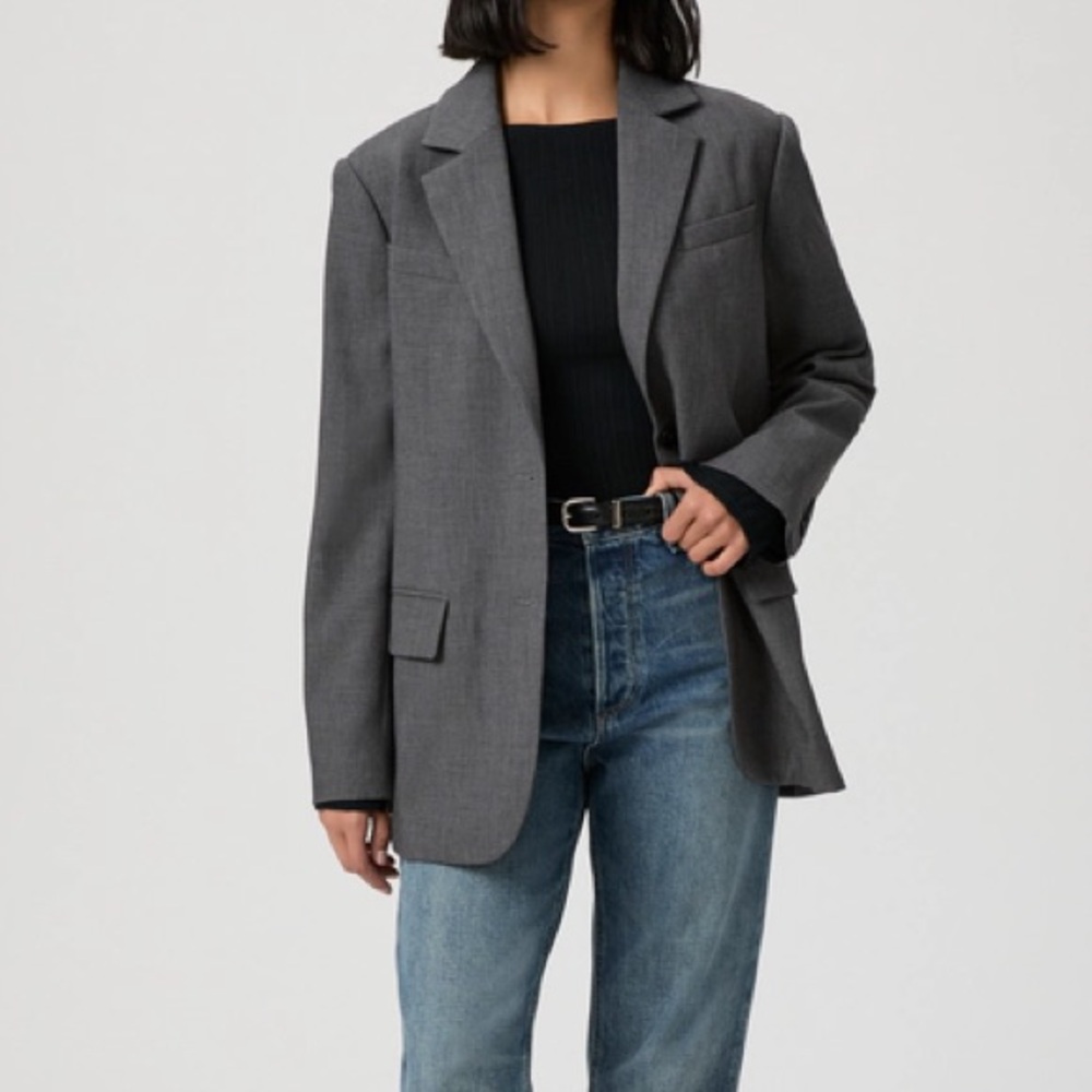 Paige Sarto Blazer in Charcoal